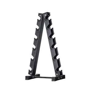 ชั้นวางพร้อมดัมเบล R601 แบบ 6 คู่ dumbbell Rack 6 pairs ดัมเบล fix dumbbell สีดำ