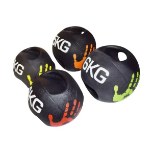 ลูกบอลน้ำหนัก แบบมีหูจับ Weighted Balls With Handles เวทบอล ฟิตเนสบอล dual grip medicine ball - Circuit Training