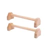 บาร์คู่ออกกำลังกาย Calisthenics Exercise บาร์วิดพื้น บาร์หกสูง Wood Push Up Bar บาร์ไม้คู่วิดพื้น