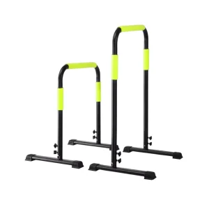บาร์ออกกำลังกาย บาร์คู่ปรับระดับ Dip bar V3 พับเก็บได้ บาร์วิดพื้น Street bar