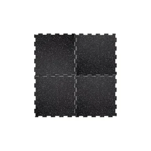 พื้นยางฟิตเนส แบบจิ๊กซอว์ต่อกันได้ Rubber Jigsaw รุ่น R-J