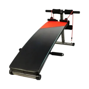 เครื่องบริหารหน้าท้อง เก้าอี้ซิทอัพ S1 ม้านั่ง Sit-up S-1 (สีดำ/แดง)