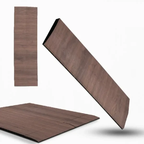 ที่กันขอบเก็บมุม แผ่นยางปูพื้นลายไม้ กันกระแทก Rubber Tiles Luxury Premium W1