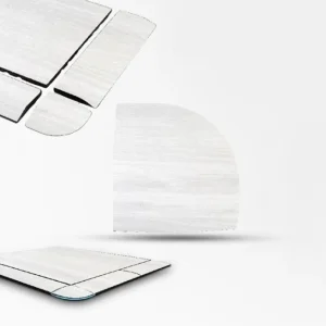 ที่กันขอบเก็บมุม แผ่นยางปูพื้นลายไม้ กันกระแทก Rubber Tiles Luxury Premium W2