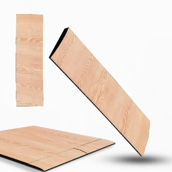ที่กันขอบเก็บมุม แผ่นยางปูพื้นลายไม้ กันกระแทก Rubber Tiles Luxury Premium W4