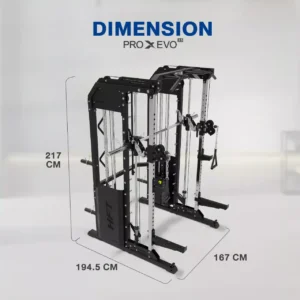 Smith Machine PRO X Evo สมิทแมชชีน Dual Function สำหรับโฮมยิมและฟิตเนส 1