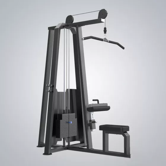 Lat Pulldown FGX12A เครื่องดึงหลังบริหารกล้ามเนื้อหลัง ไหล่ และแขน