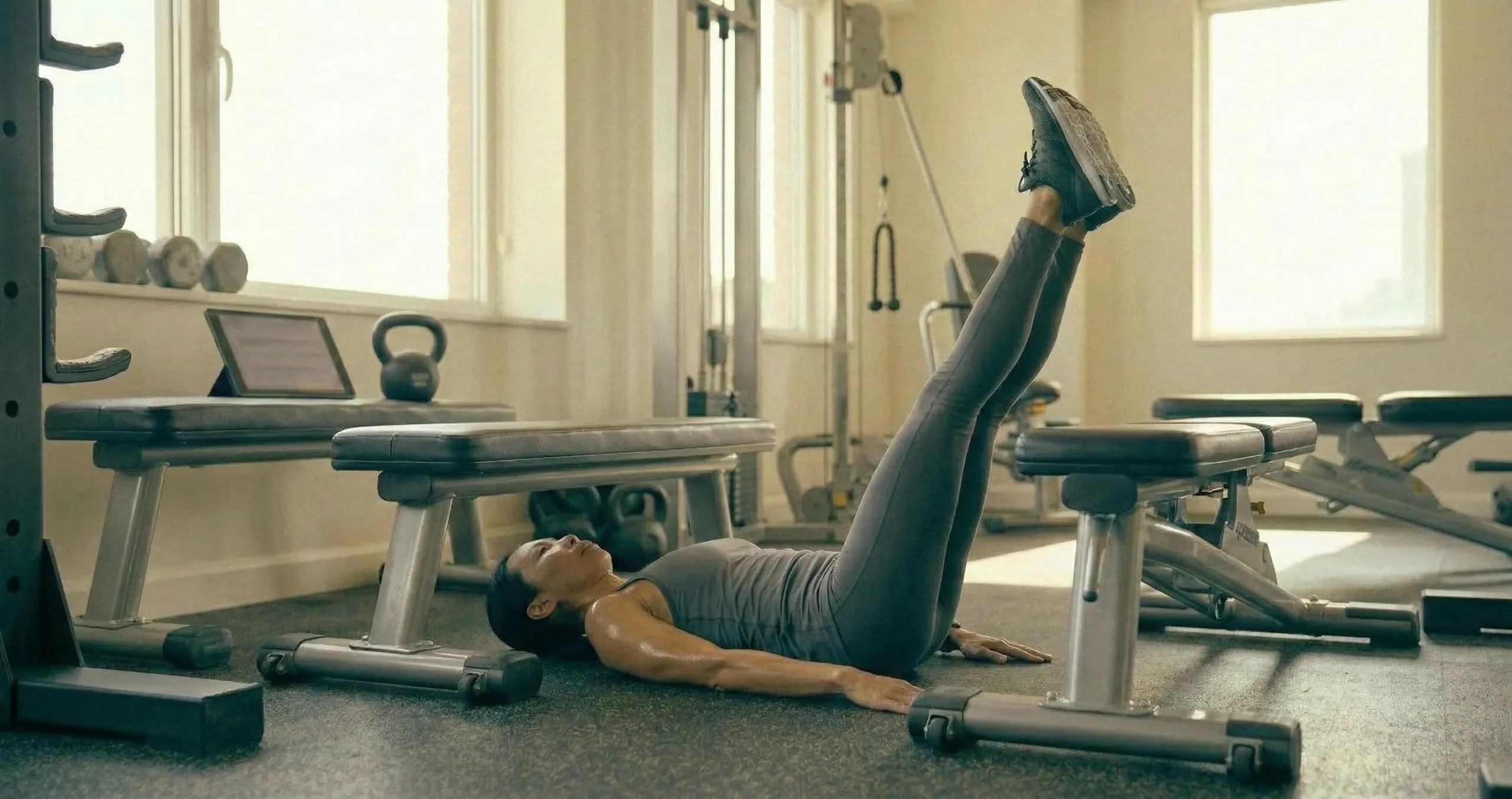 Leg Raise นอนหงาย