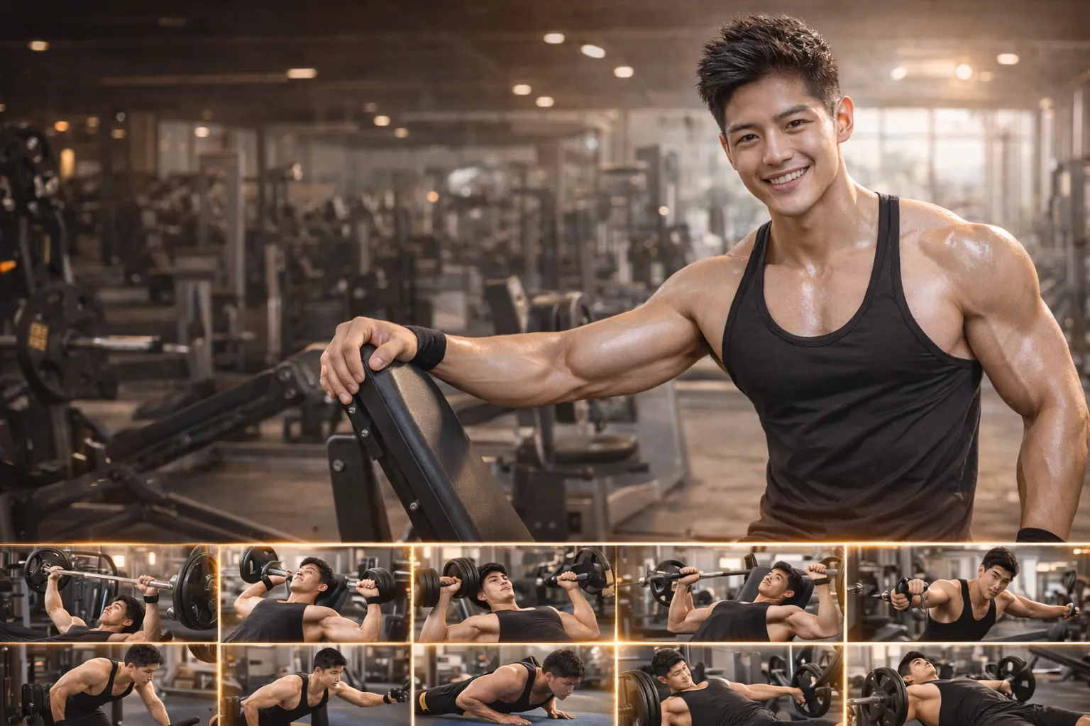 โปรแกรมฝึกอกรายสัปดาห์ที่ได้ผลจริง