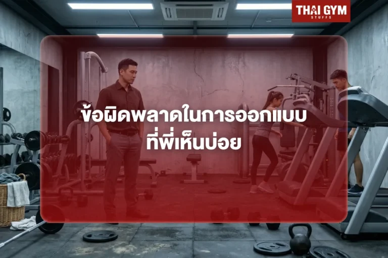 ข้อผิดพลาดในการออกแบบที่พี่เห็นบ่อย