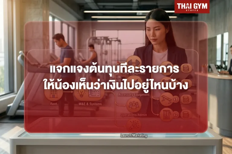 แจกแจงต้นทุนทีละรายการ: ให้น้องเห็นว่าเงินไปอยู่ไหนบ้าง