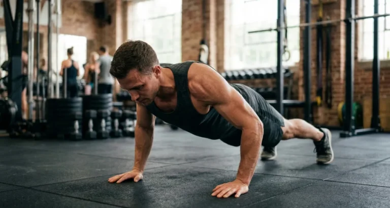 วิดพื้นช่วยอะไร การวิดพื้น Step 4 - ดันตัวขึ้น