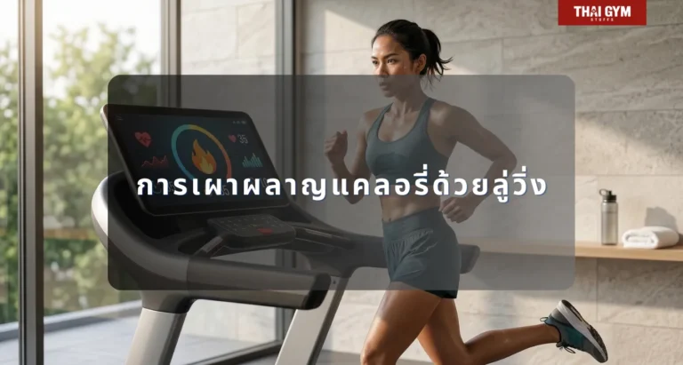 การเผาผลาญแคลอรี่ด้วยลู่วิ่ง