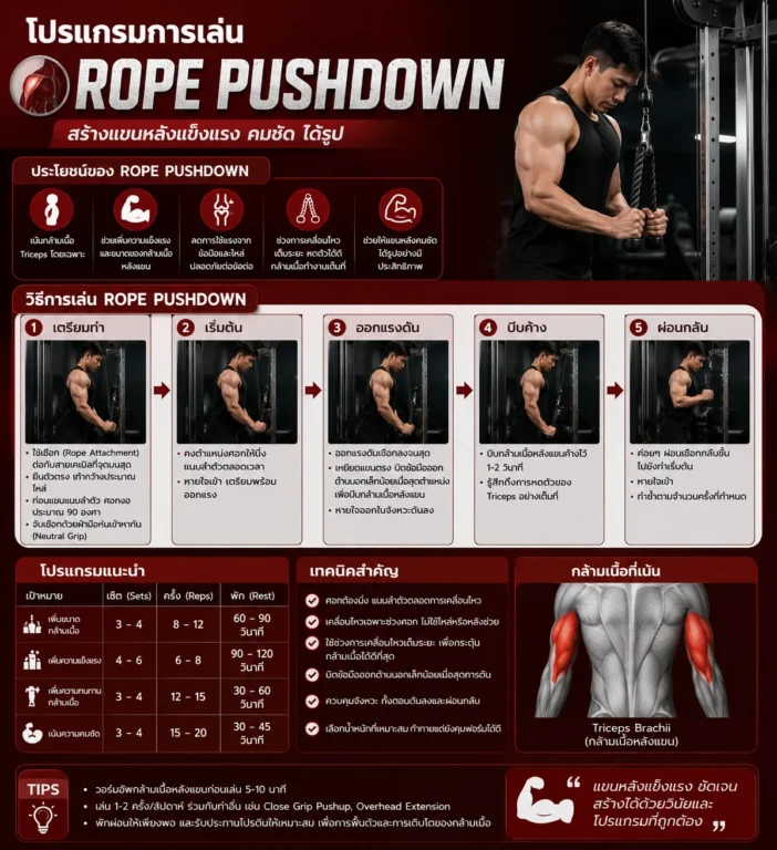 โปรแกรมการเล่น Rope Pushdown แนะนำ